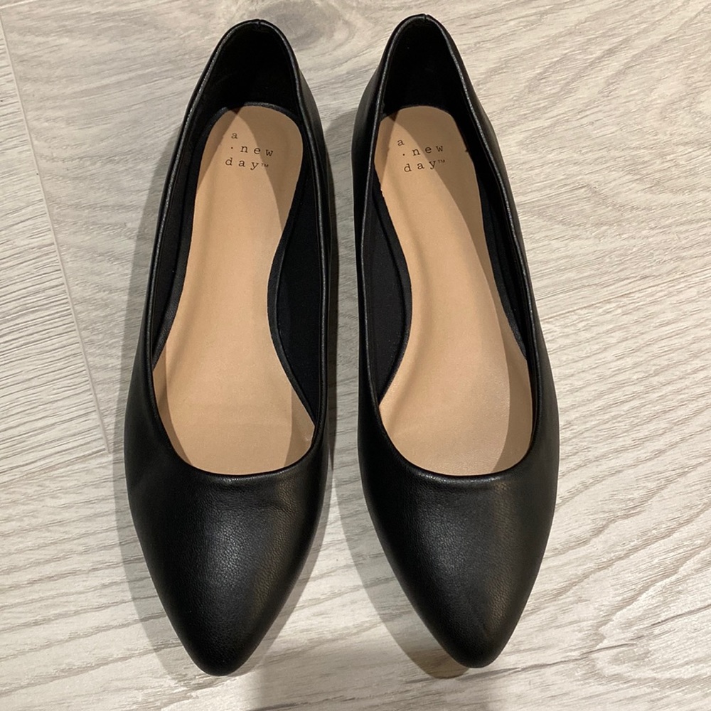 Black flats